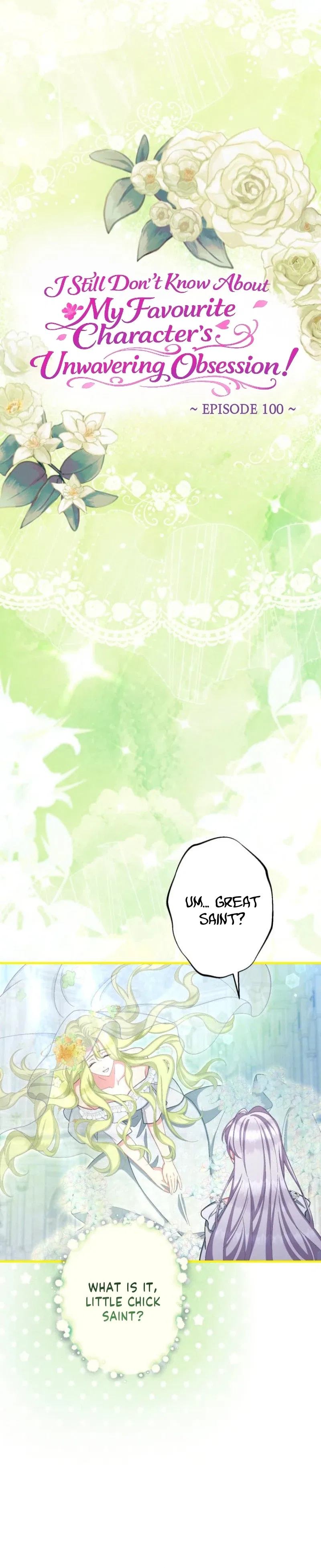 I Still Don’t Know About My Favourite Character’s Unwavering Obsession Chapter 100 – Page 4