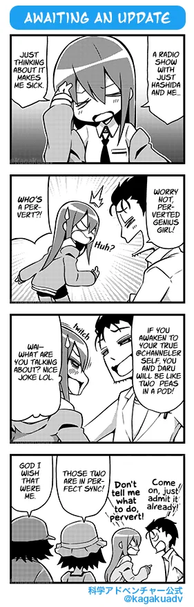 Science Adventure Official Twitter 4-koma Chapter 3 – Page 1