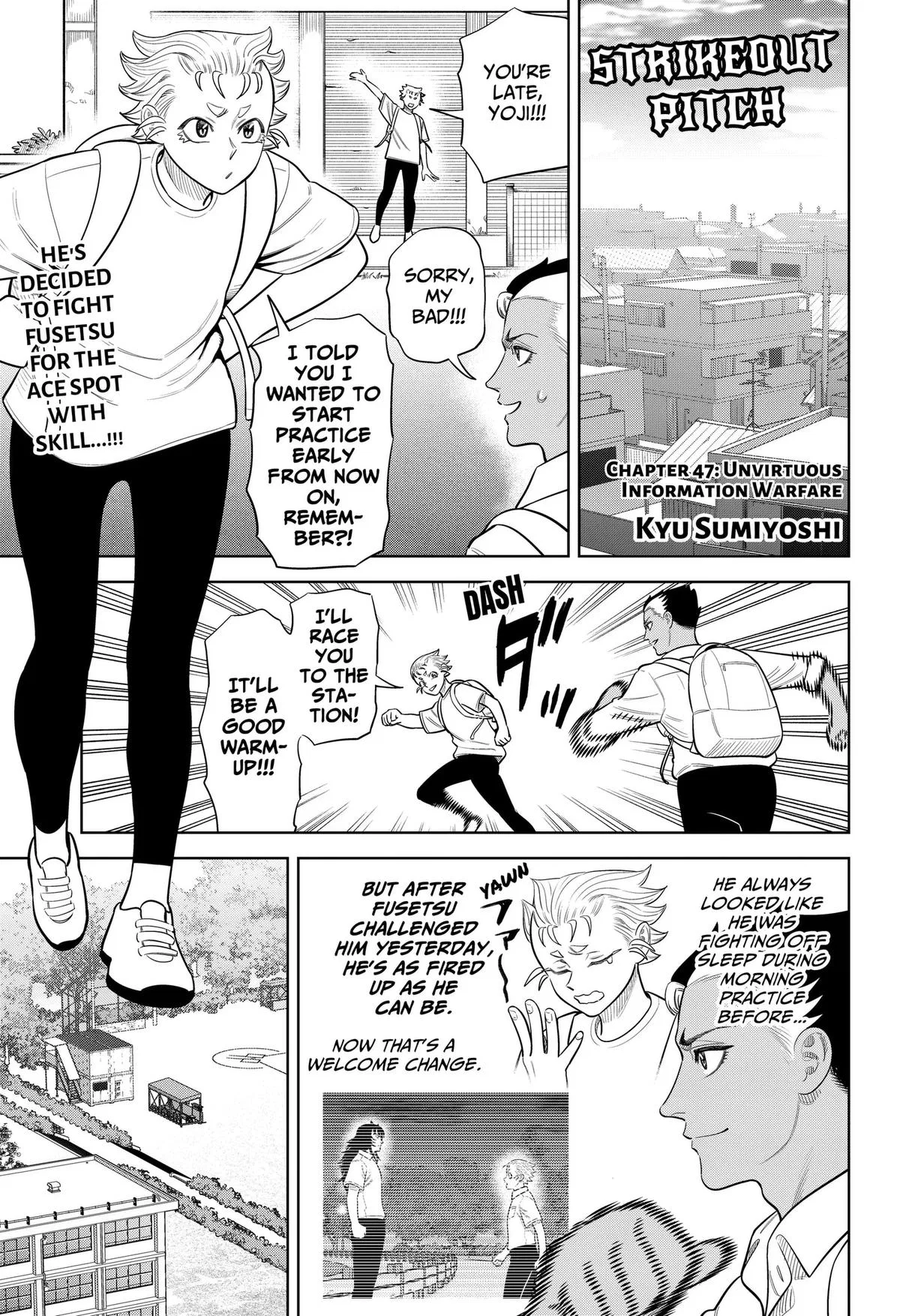 Strikeout Pitch Chapter 47 – Page 1