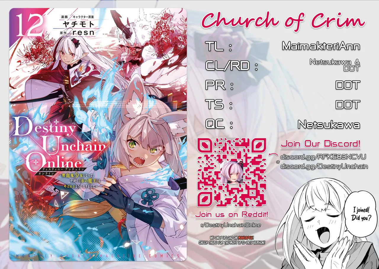 Destiny Unchain Online: Kyuuketsuki Shoujo to natte, Yagate "Aka no Maou" to Yobareru you ni narimashita Chapter 107 – Page 1