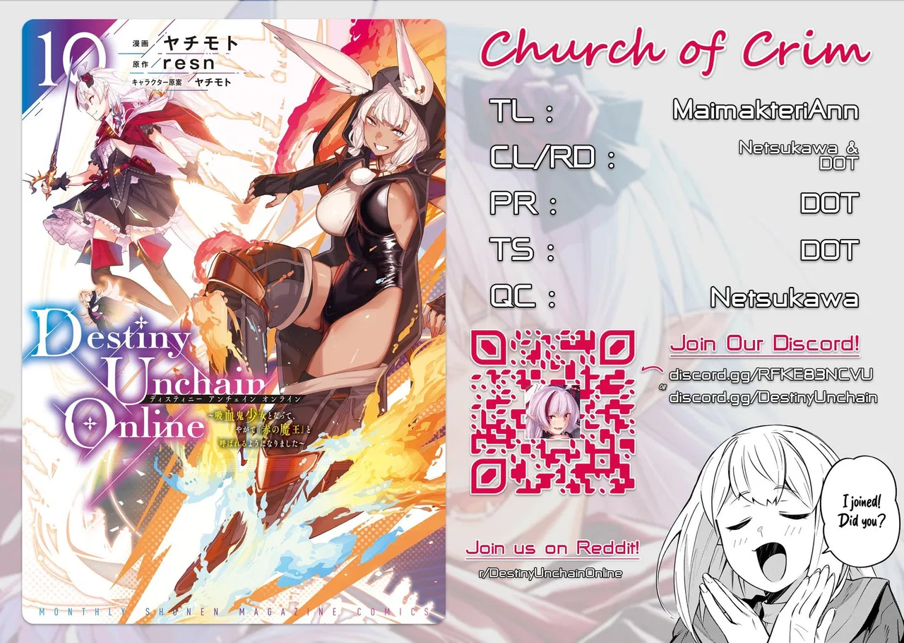 Destiny Unchain Online: Kyuuketsuki Shoujo to natte, Yagate "Aka no Maou" to Yobareru you ni narimashita Chapter 89 – Page 1