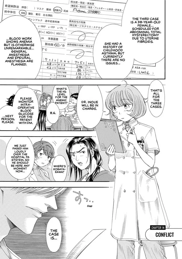 Anesthesiologist Hana Chapter 14 – Page 1