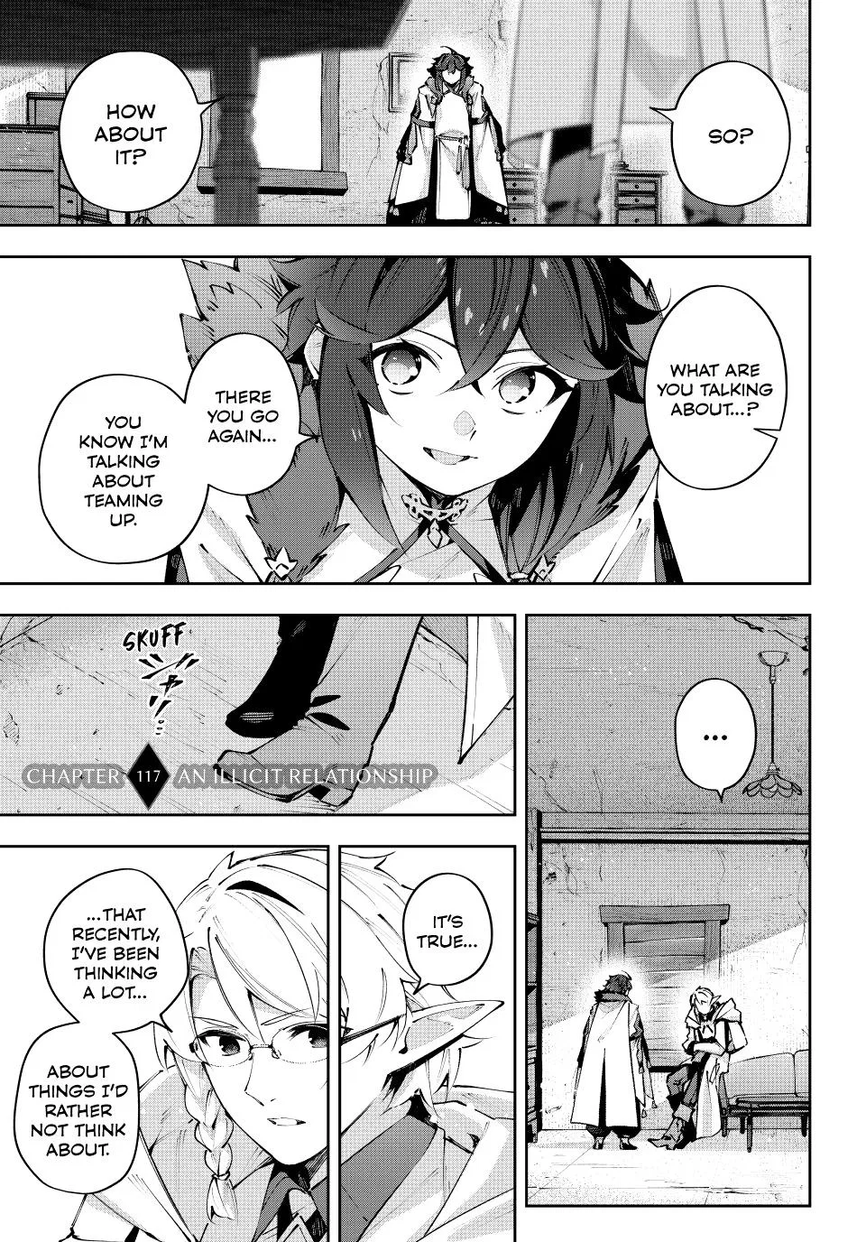 Destiny Unchain Online: Kyuuketsuki Shoujo to natte, Yagate "Aka no Maou" to Yobareru you ni narimashita Chapter 117 – Page 1