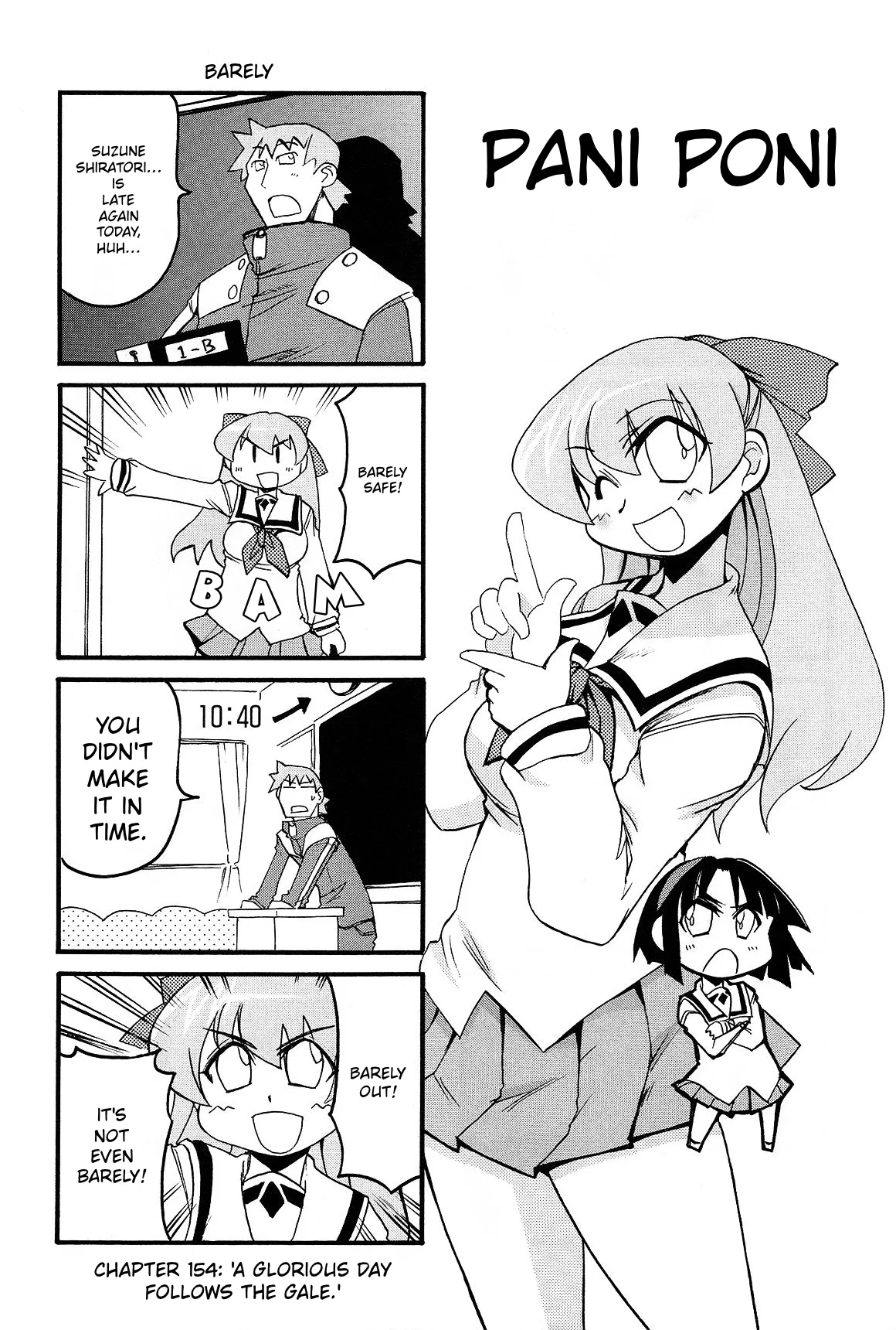 Pani Poni Chapter 154 – Page 1