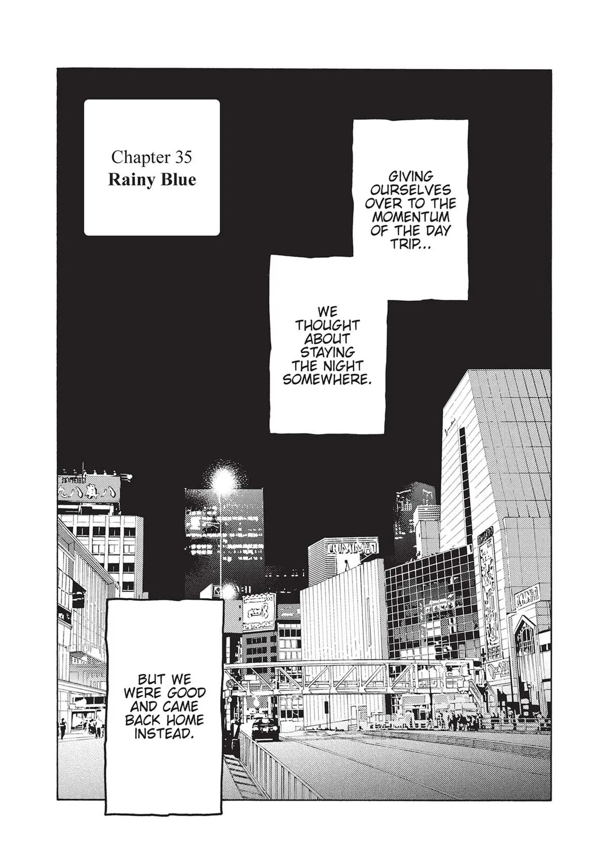Even Though We're Adults Chapter 35 – Page 1