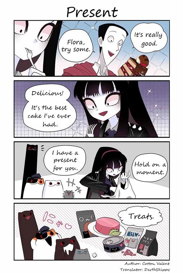Creepy Cat: Neko to Watashi no Kimyou na Seikatsu Chapter 427 – Page 1