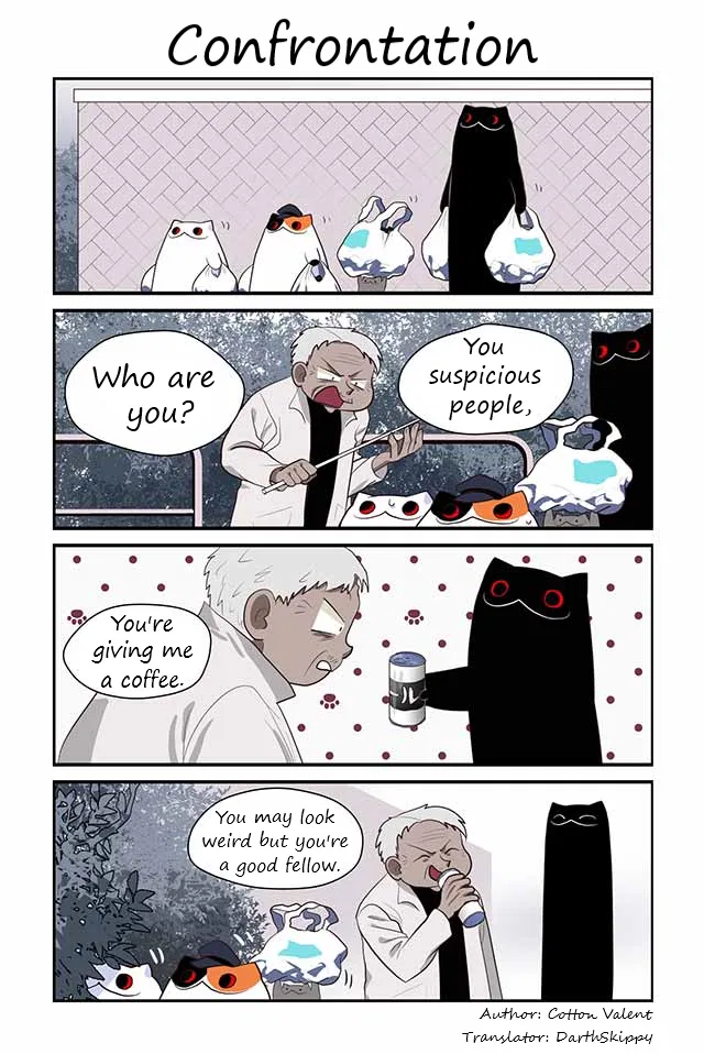 Creepy Cat: Neko to Watashi no Kimyou na Seikatsu Chapter 410 – Page 1