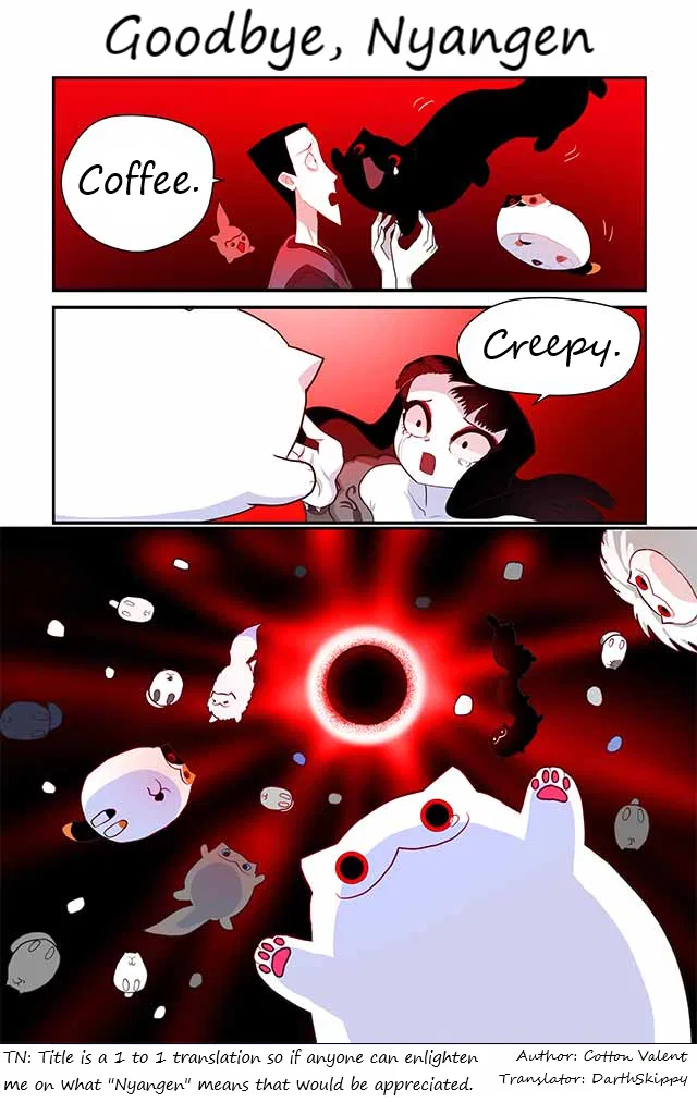 Creepy Cat: Neko to Watashi no Kimyou na Seikatsu Chapter 397 – Page 1