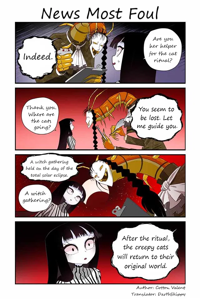 Creepy Cat: Neko to Watashi no Kimyou na Seikatsu Chapter 388 – Page 1