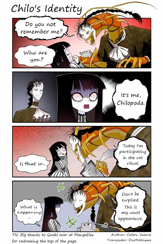 Creepy Cat: Neko to Watashi no Kimyou na Seikatsu Chapter 387 – Page 1