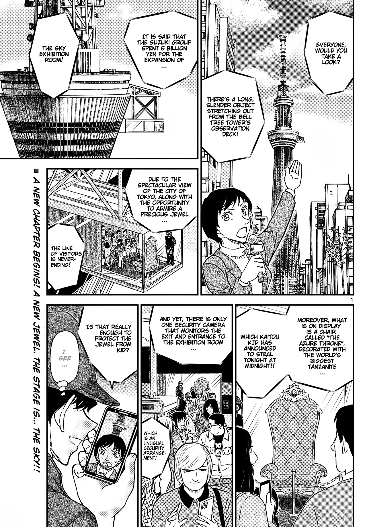 Meitantei Conan Chapter 1119 – Page 1