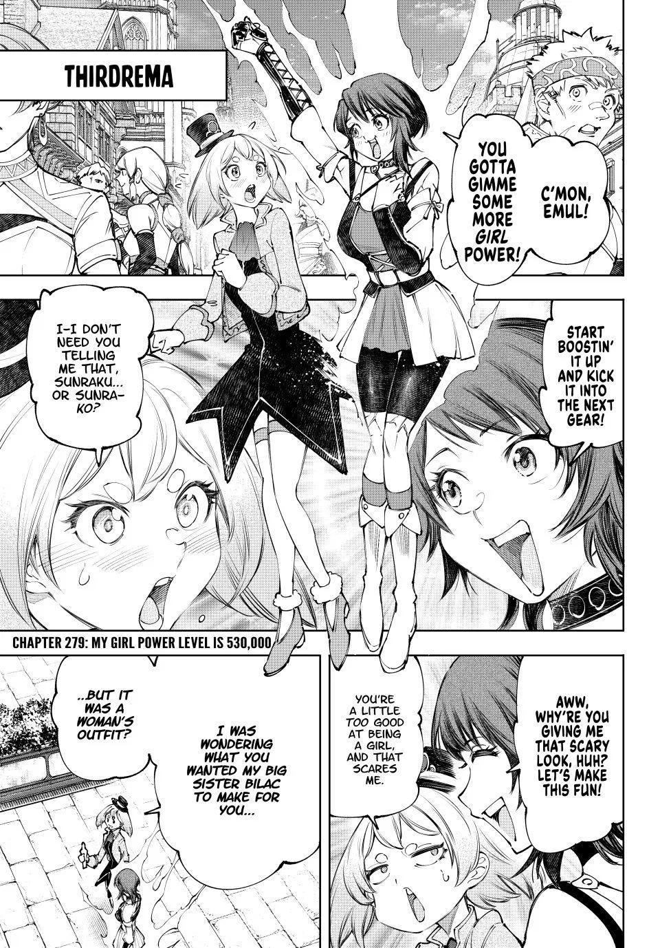 Shangri-La Frontier ~Kusoge Hunter, Kami-gee ni Idoman to su~ Chapter 279 – Page 1