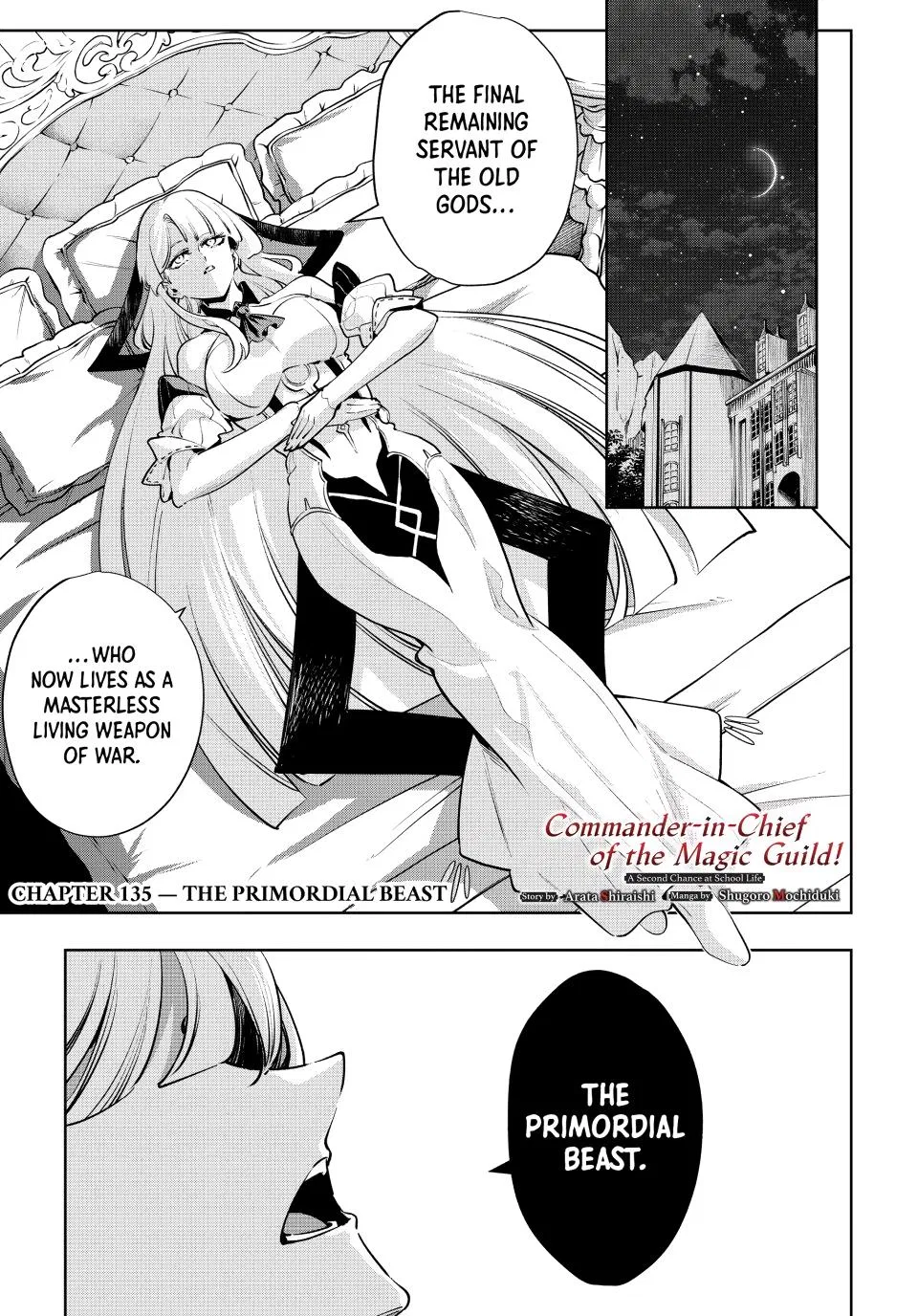 Commander-in-Chief of the Magic Guild!: A Second Chance at School Life Chapter 135 – Page 1