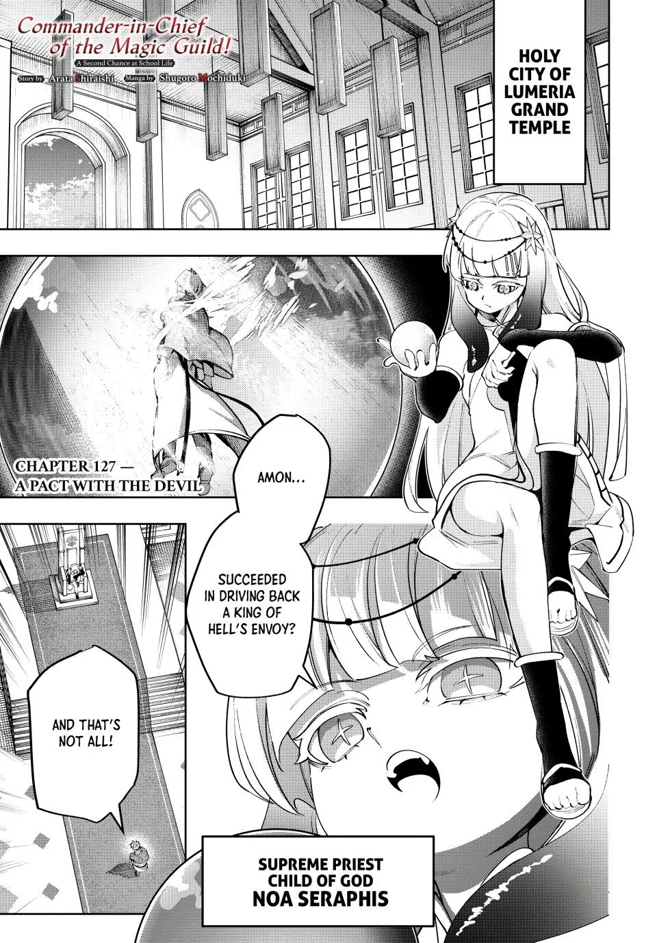 Commander-in-Chief of the Magic Guild!: A Second Chance at School Life Chapter 127 – Page 1