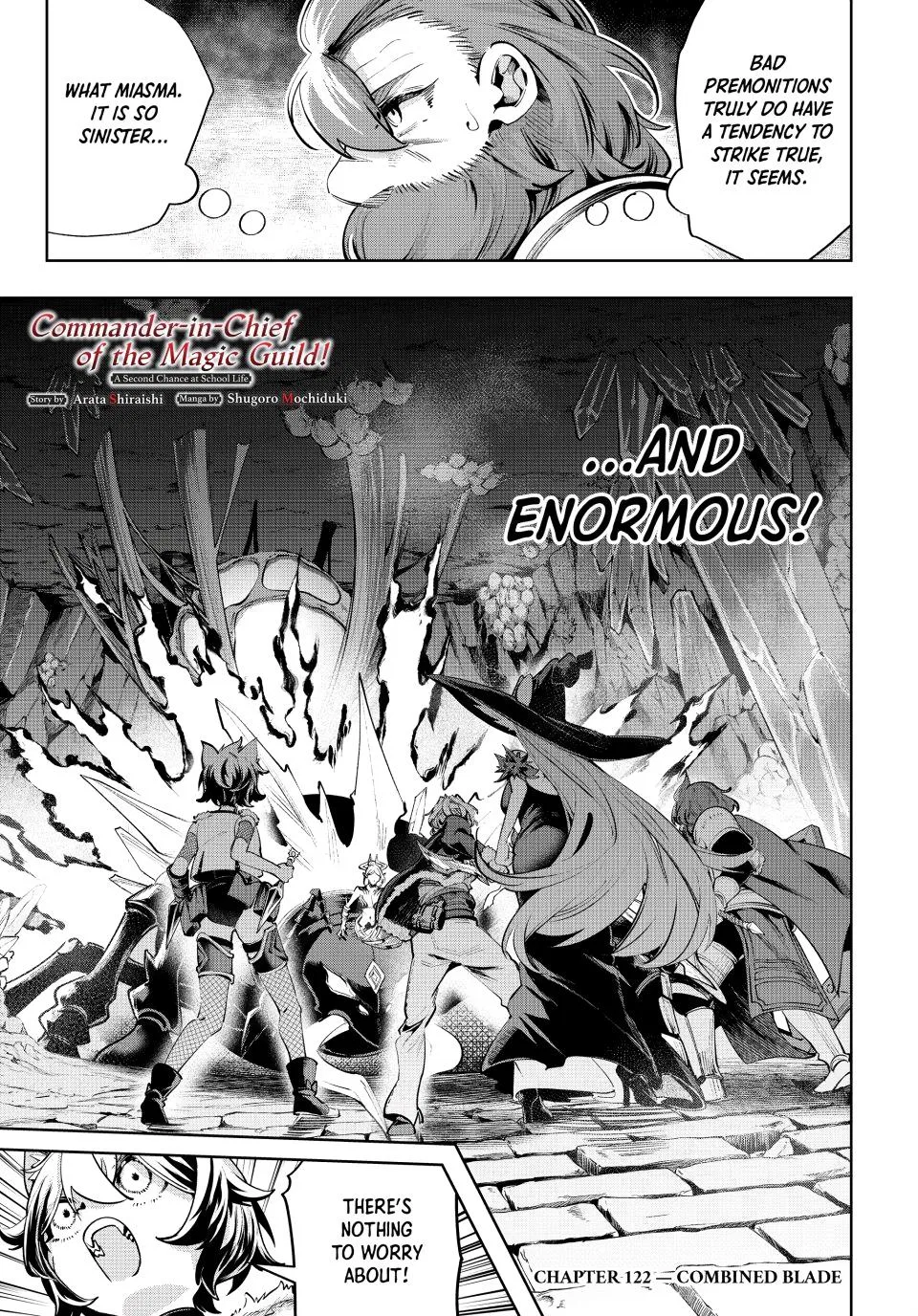 Commander-in-Chief of the Magic Guild!: A Second Chance at School Life Chapter 122 – Page 1