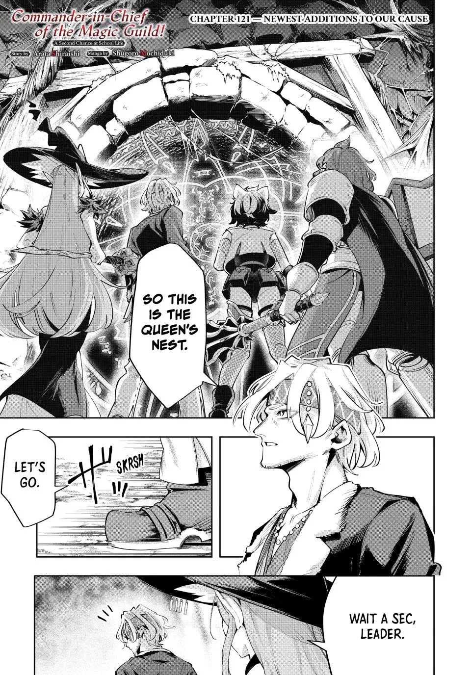 Commander-in-Chief of the Magic Guild!: A Second Chance at School Life Chapter 121 – Page 1