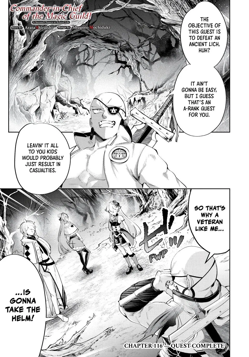 Commander-in-Chief of the Magic Guild!: A Second Chance at School Life Chapter 116 – Page 1