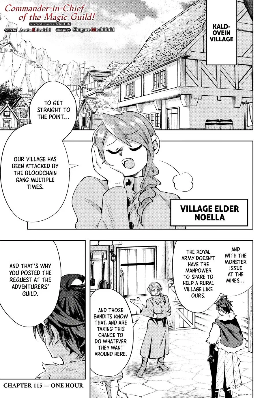 Commander-in-Chief of the Magic Guild!: A Second Chance at School Life Chapter 115 – Page 1