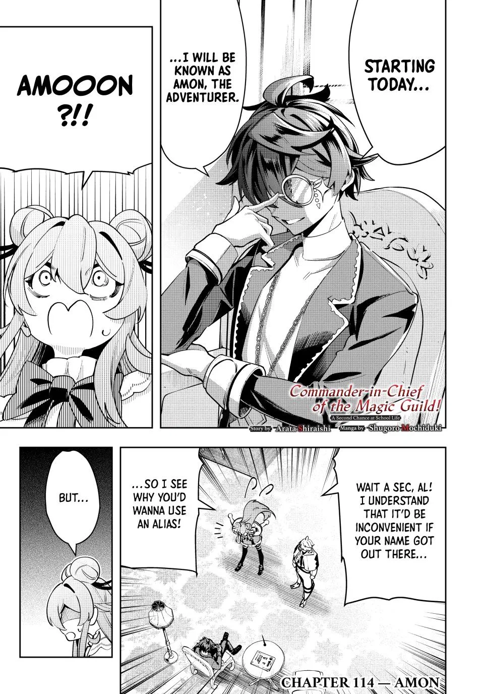Commander-in-Chief of the Magic Guild!: A Second Chance at School Life Chapter 114 – Page 1