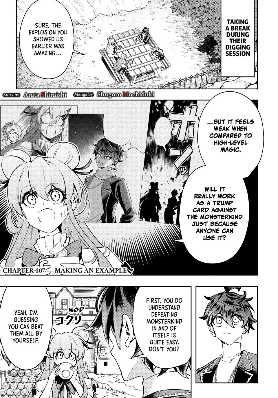 Commander-in-Chief of the Magic Guild!: A Second Chance at School Life Chapter 107 – Page 1