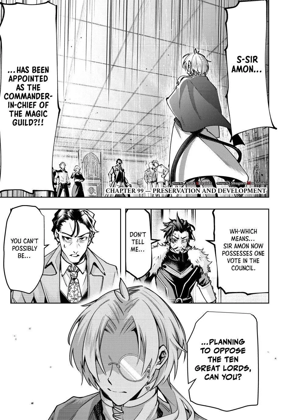 Commander-in-Chief of the Magic Guild!: A Second Chance at School Life Chapter 99 – Page 1
