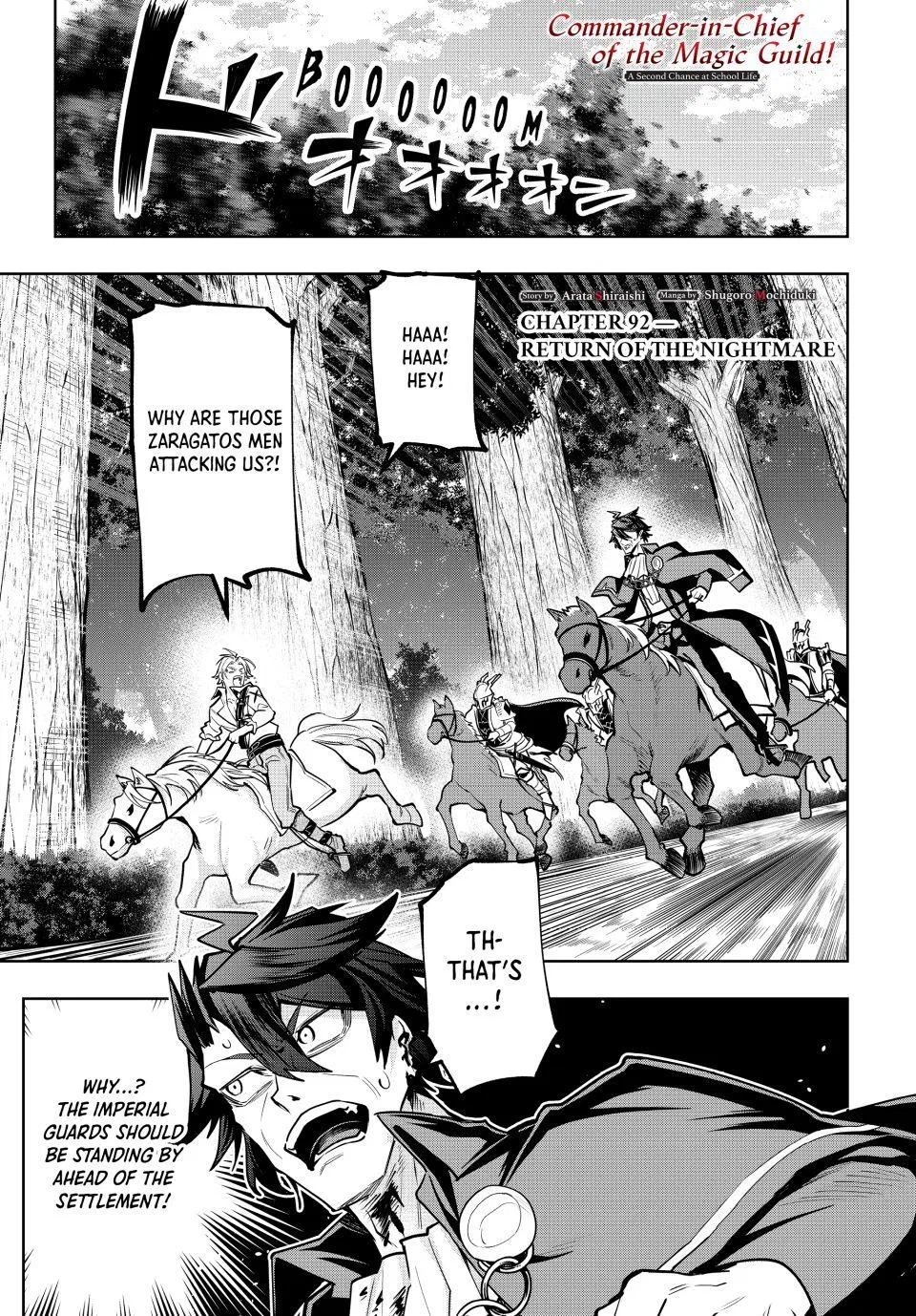 Commander-in-Chief of the Magic Guild!: A Second Chance at School Life Chapter 92 – Page 1