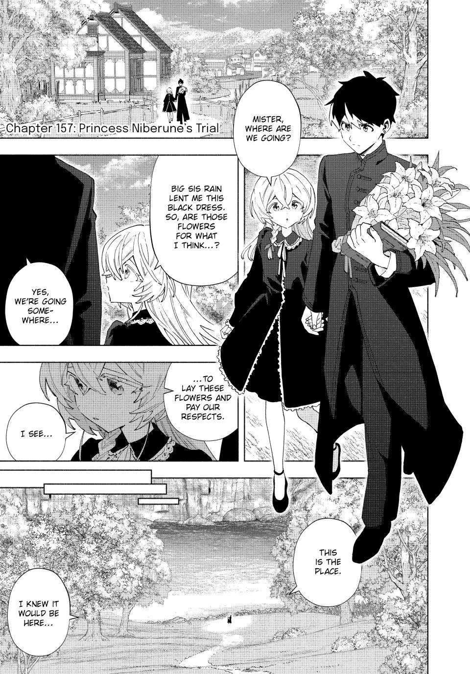 I left the A-rank party and headed for the depths of the labyrinth with my former students. Chapter 157 – Page 1