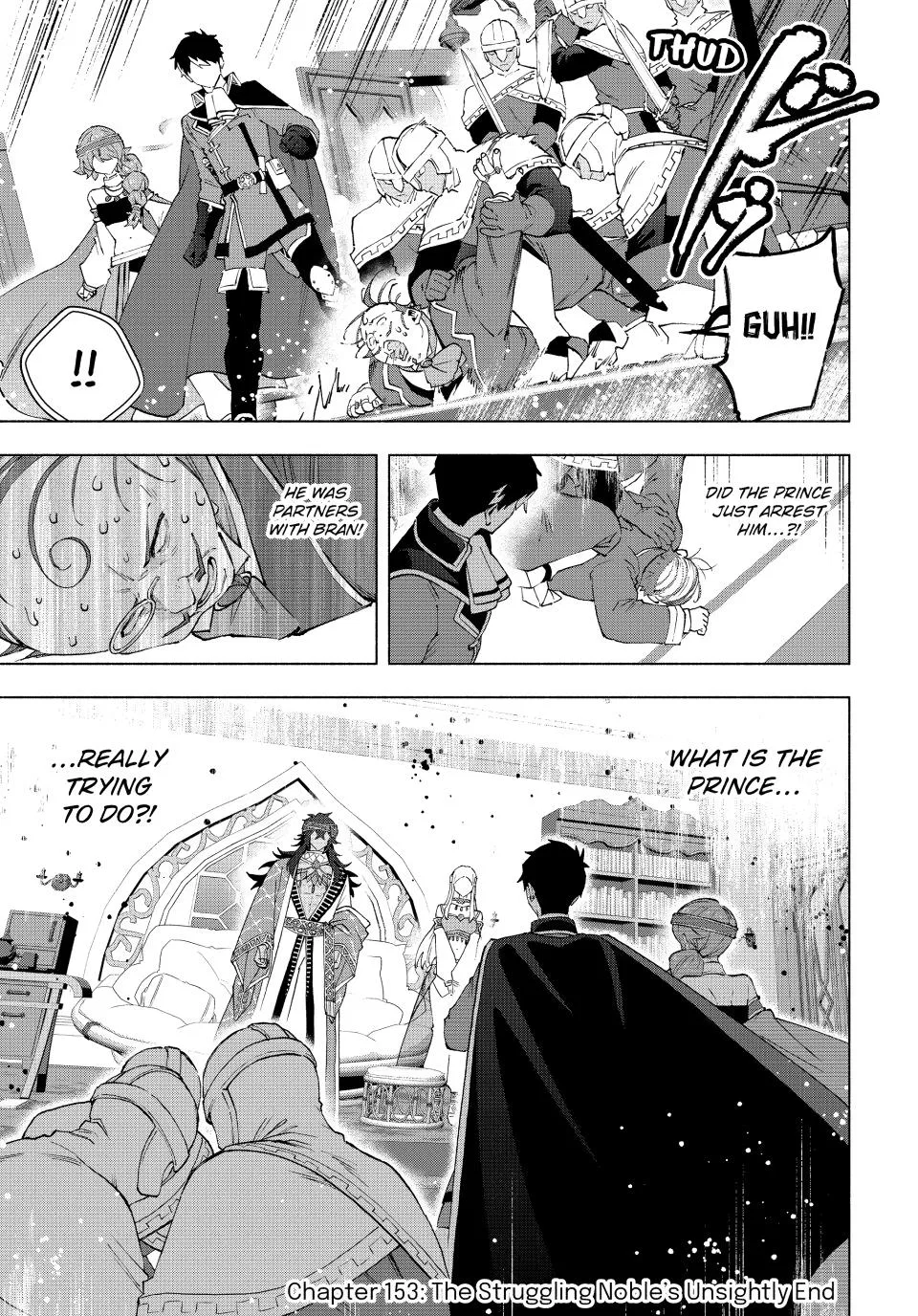 I left the A-rank party and headed for the depths of the labyrinth with my former students. Chapter 153 – Page 1