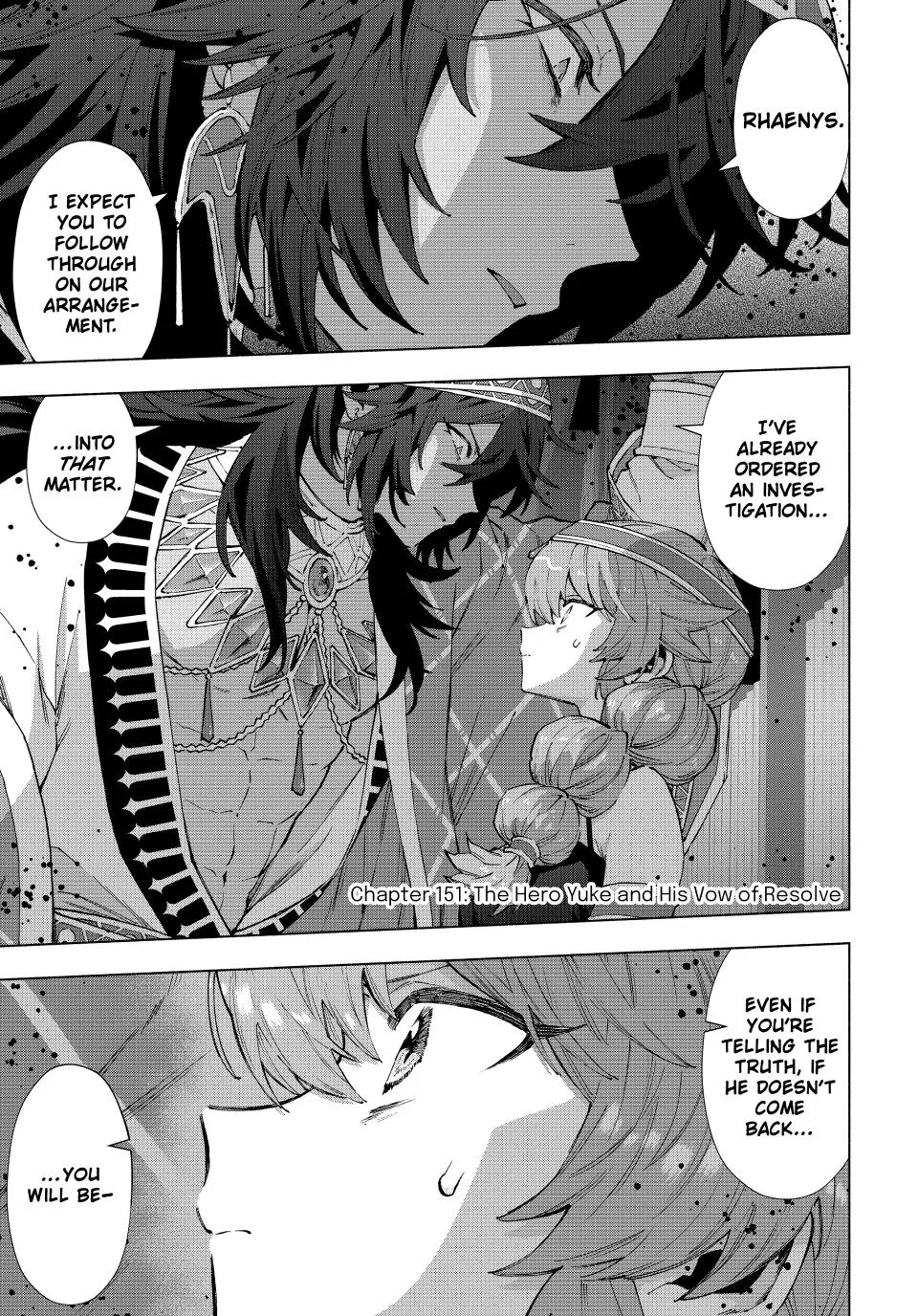 I left the A-rank party and headed for the depths of the labyrinth with my former students. Chapter 151 – Page 1
