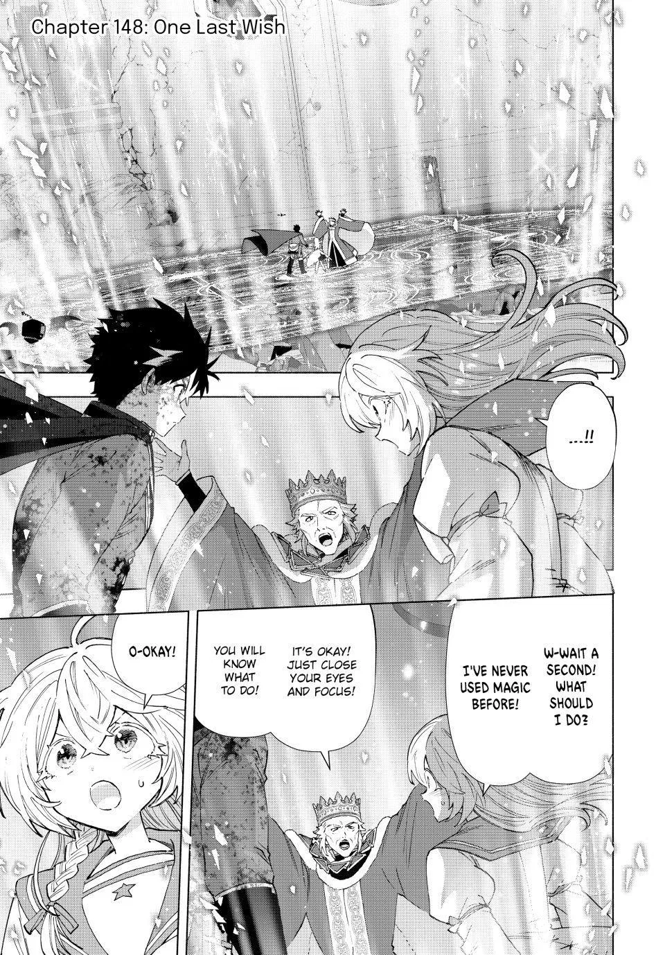 I left the A-rank party and headed for the depths of the labyrinth with my former students. Chapter 148 – Page 1