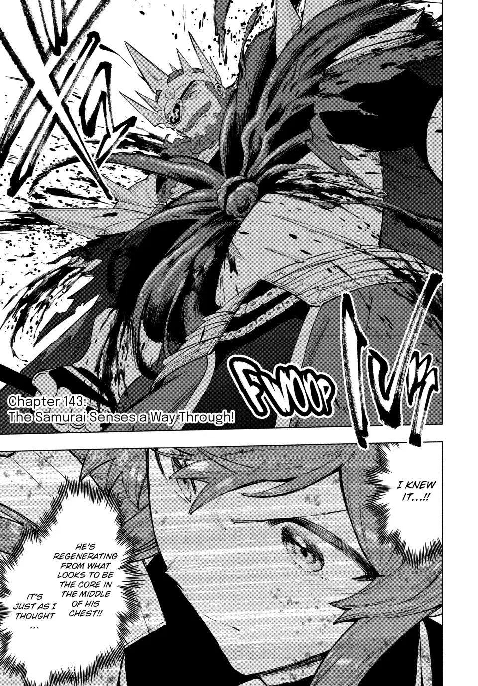 I left the A-rank party and headed for the depths of the labyrinth with my former students. Chapter 143 – Page 1
