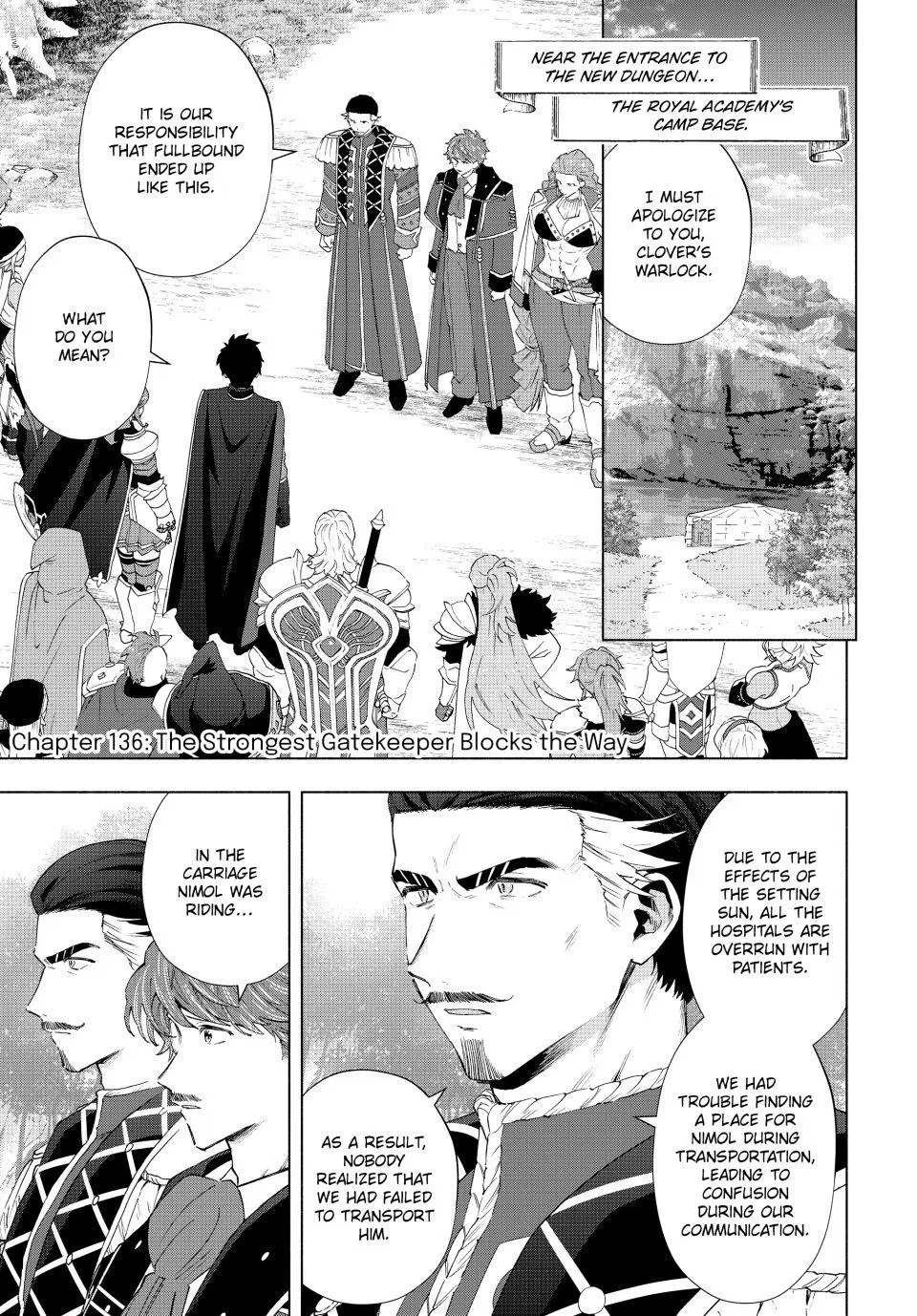 A Rank Party wo Ridatsu Shita Ore wa, Moto Oshiego Tachi to Meikyuu Shinbu wo Mezasu Chapter 136 – Page 1
