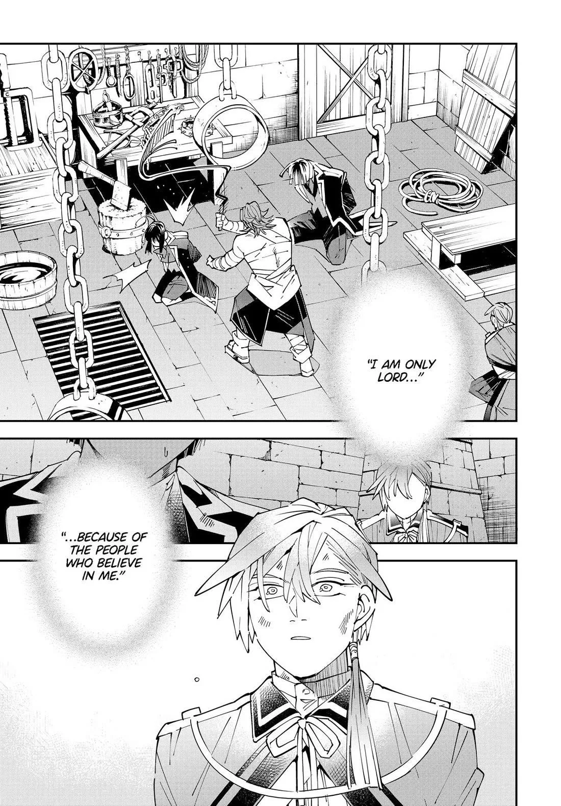 Tensei Kizoku, Kantei Skill de Nariagaru: Jakushou Ryouchi o Uketsuida node, Yuushuu na Jinzai o Fuyashiteitara, Saikyou Ryouchi ni Natteta Chapter 149 – Page 1