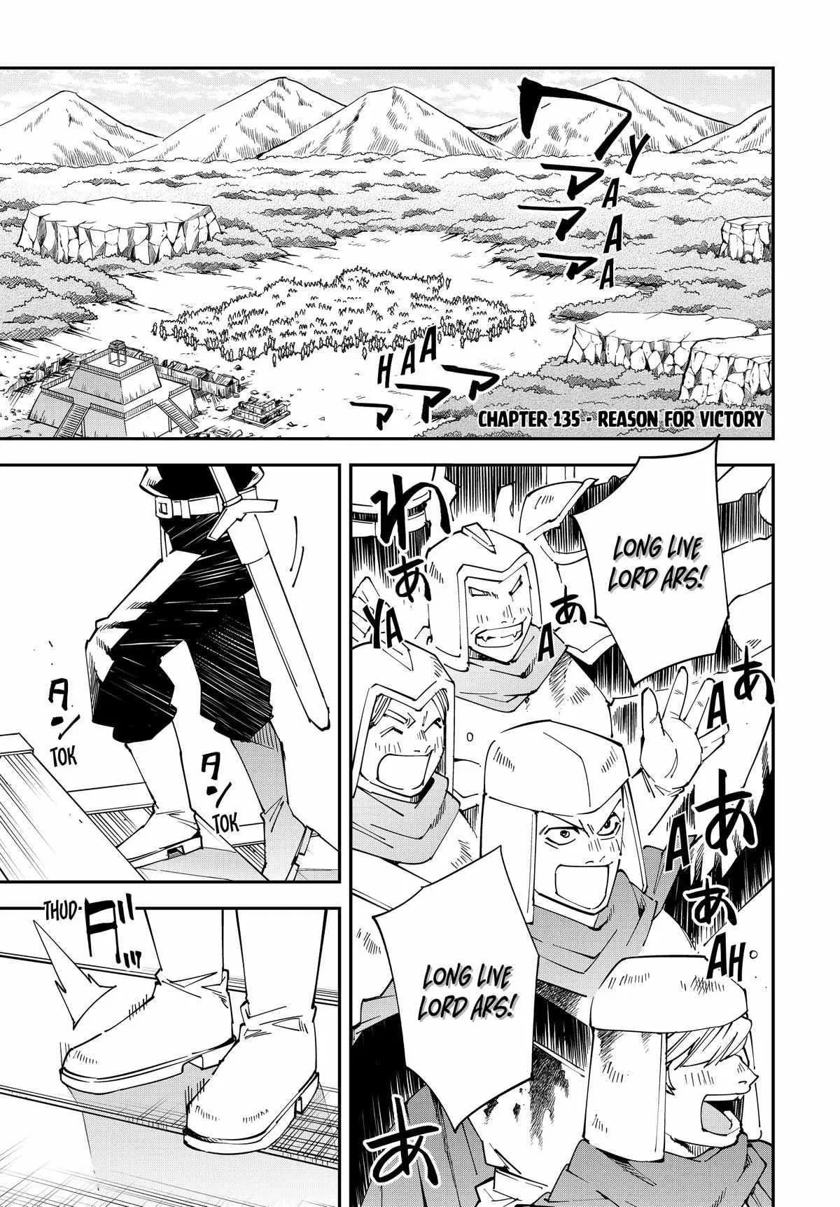Tensei Kizoku, Kantei Skill de Nariagaru: Jakushou Ryouchi o Uketsuida node, Yuushuu na Jinzai o Fuyashiteitara, Saikyou Ryouchi ni Natteta Chapter 135 – Page 1
