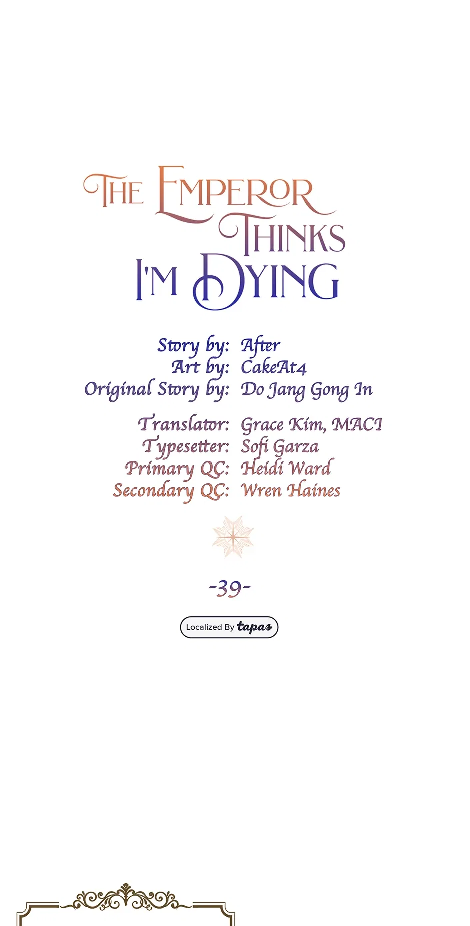 I’m In Trouble Because The Emperor Thinks I’m Terminally Ill Chapter 39 – Page 27