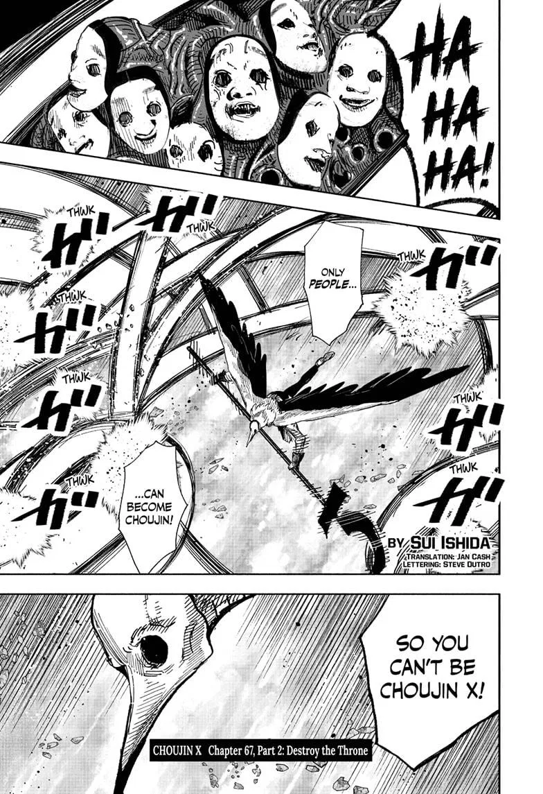 Choujin X Chapter 67 – Page 1