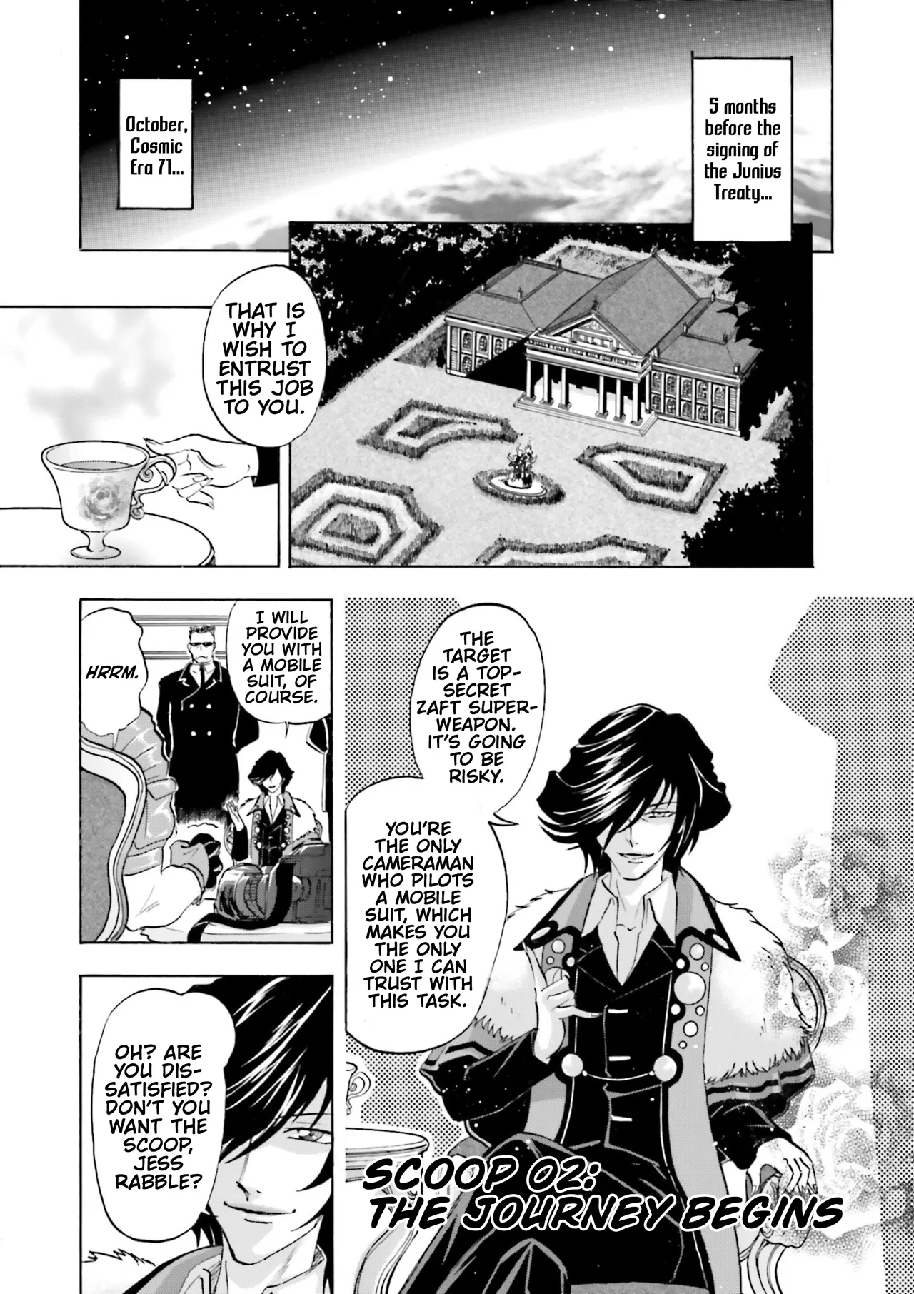 Mobile Suit Gundam SEED Destiny Astray Chapter 2 – Page 1