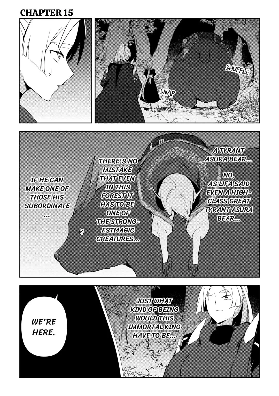 Fushi-Ou wa Slow Life o Kibou Shimasu Chapter 15 – Page 1