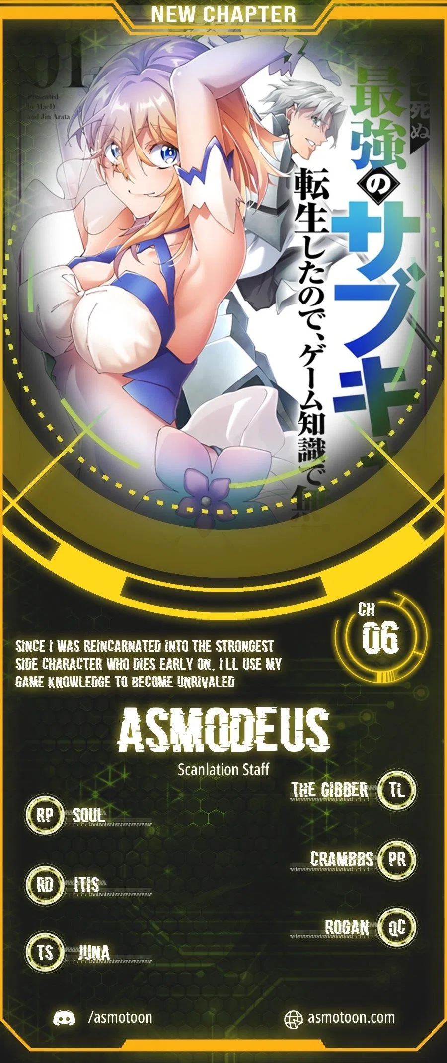 Since I Was Reincarnated Into the Strongest Side Character Who Dies Early On, I'll Use my Game Knowledge to Become Unrivaled Chapter 6 – Page 1