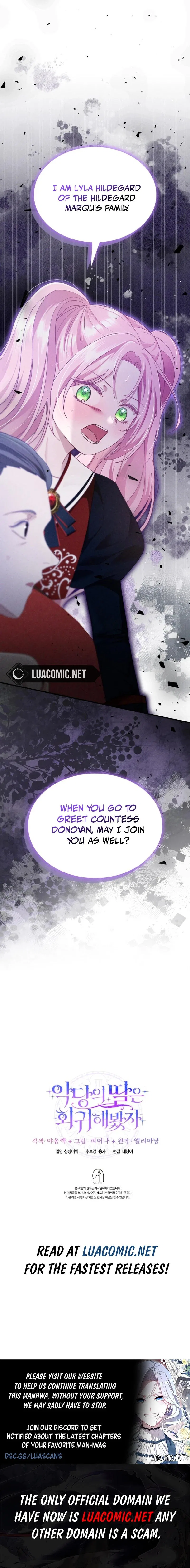 Even if the Villain’s Daughter Regresses Chapter 35 – Page 13