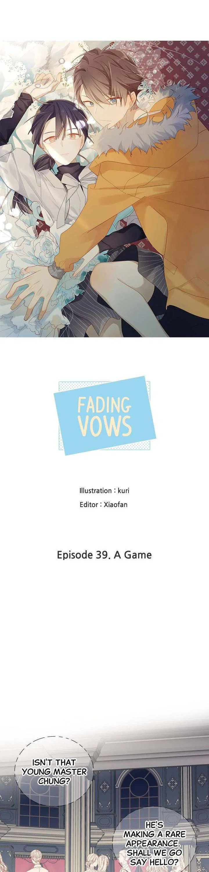 Fading Vows Chapter 39 – Page 1
