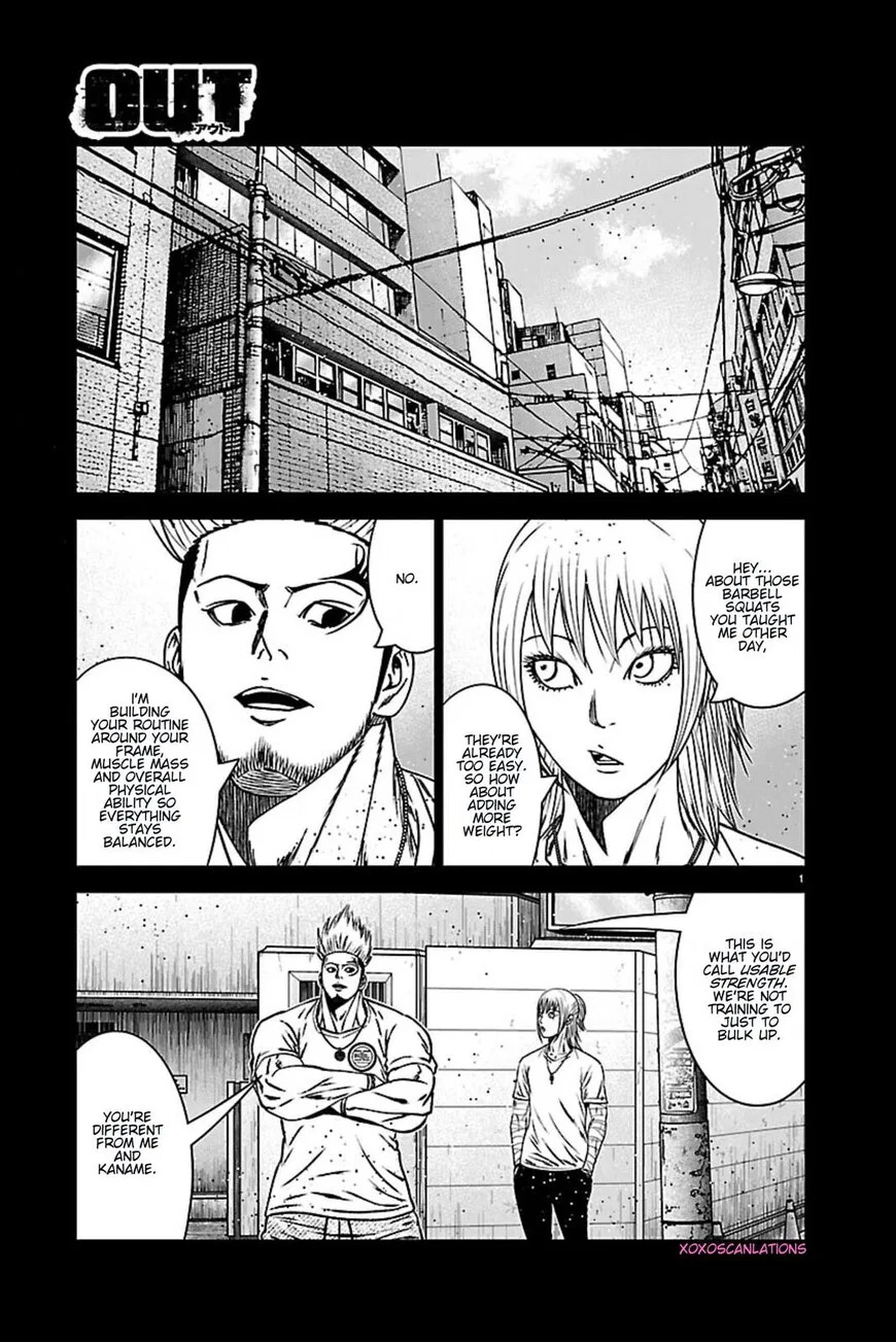 Out (MIZUTA Makoto) manga Chapter 270 – Page 1
