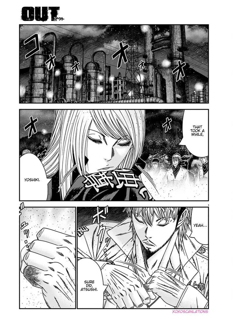Out (MIZUTA Makoto) manga Chapter 260 – Page 1
