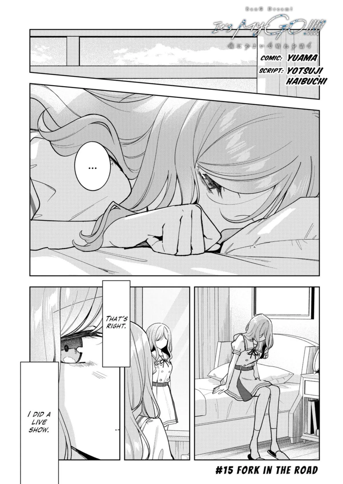 BanG Dream! It's MyGO!!!!! Swaying in the Rain, Looking for the Sunshine Chapter 15 – Page 1
