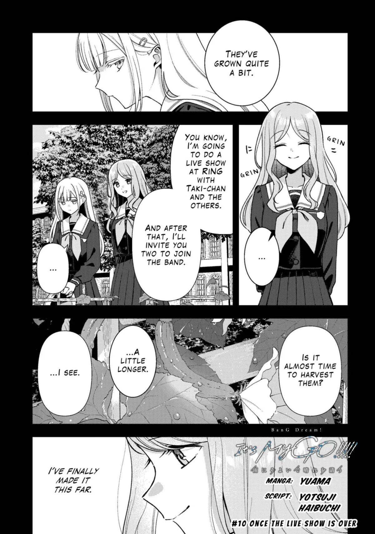 BanG Dream! It's MyGO!!!!! Swaying in the Rain, Looking for the Sunshine Chapter 10 – Page 1