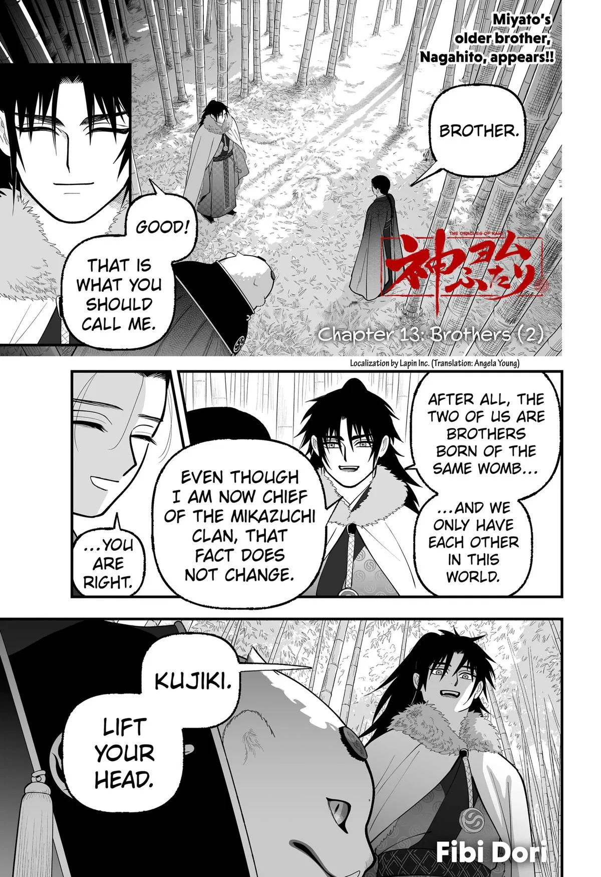 The Oracles of Kami Chapter 13 – Page 1