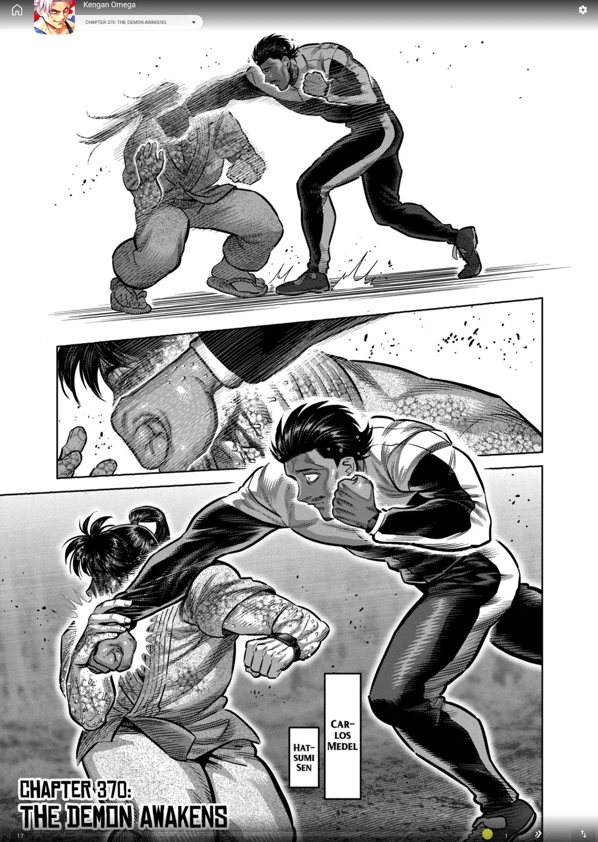 Kengan Omega Chapter 370 – Page 1