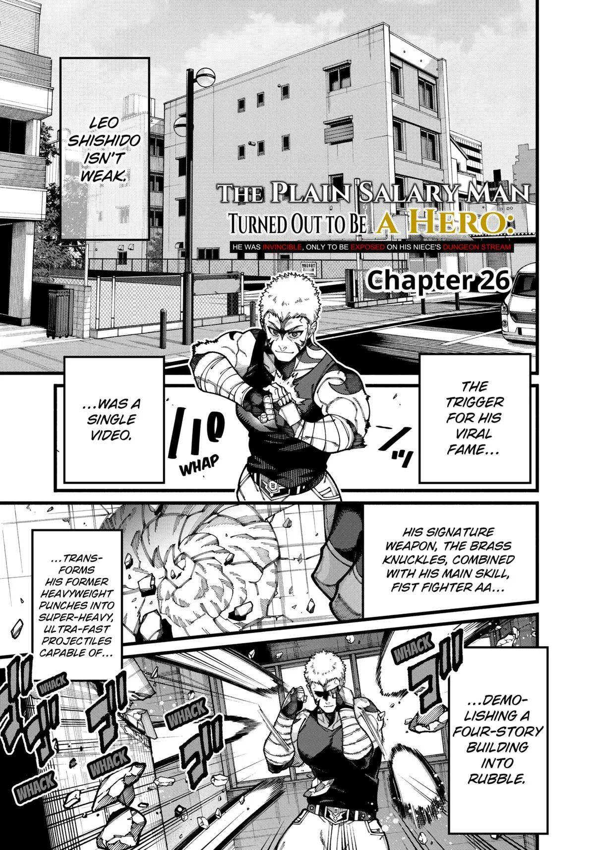 The Plain Salary Man Turned Out to Be a Hero: He Was Invincible, Only to Be Exposed on His Niece's Dungeon Stream Chapter 26 – Page 1