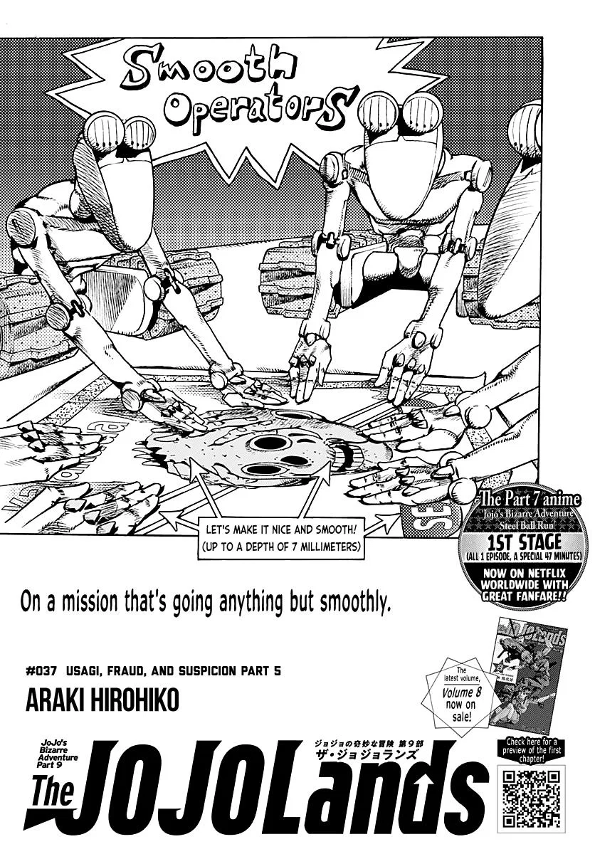 JoJo's Bizarre Adventure Part 9: The JoJoLands Chapter 37 – Page 1
