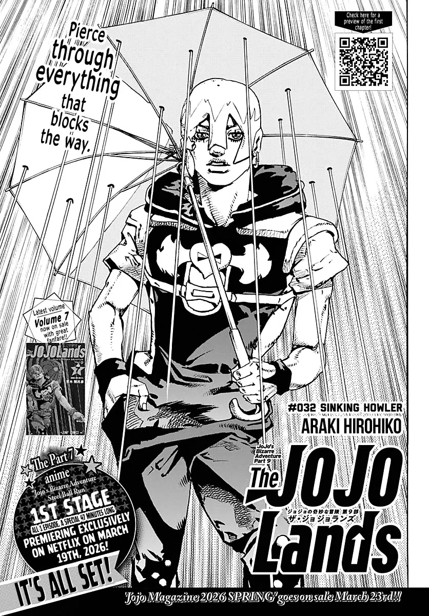 JoJo's Bizarre Adventure Part 9: The JoJoLands Chapter 32 – Page 1